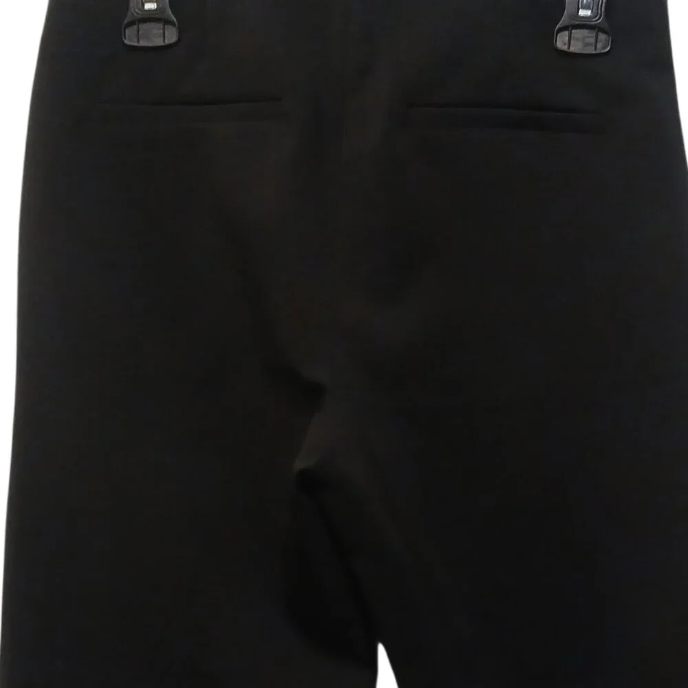 Adrianna Papell - Ankle Length Black Dress Pants W/Slits In Front, Faux Back... - Picture 5 of 6